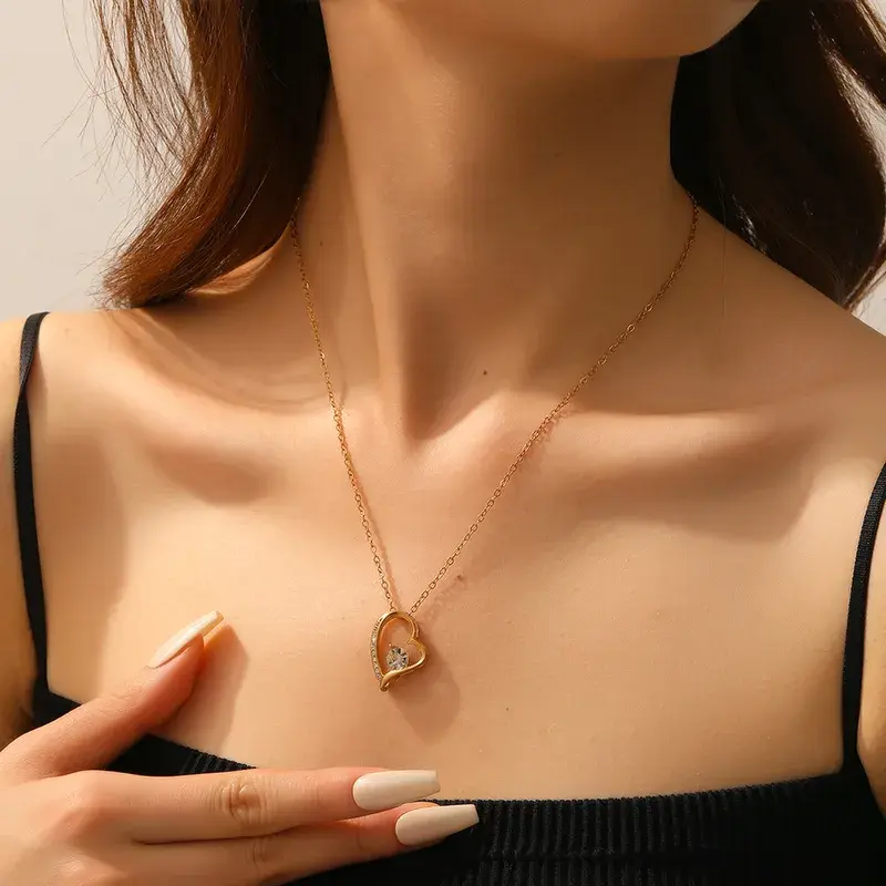 Cute Heart necklace - FY0142